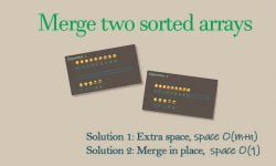 merge two arrays