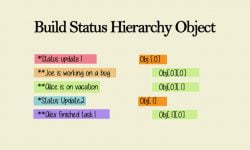 Build status hierarchy object java