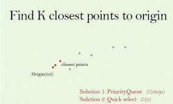 K closest points
