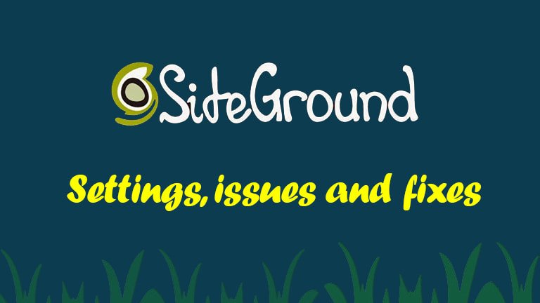 siteground tutorial