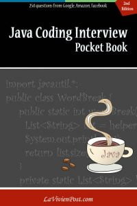 Java coding book hardcover