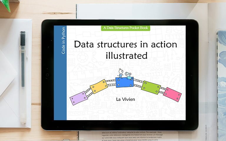 Data structures in action illustrated (Python)-image