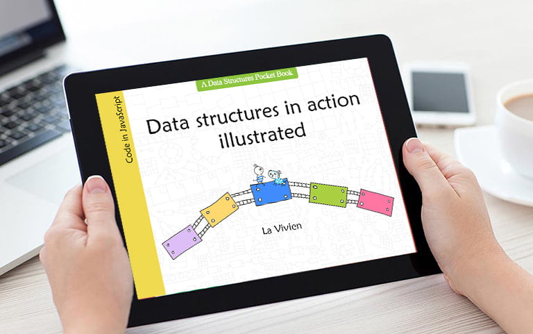 Data structures in action illustrated (JavaScript)-image