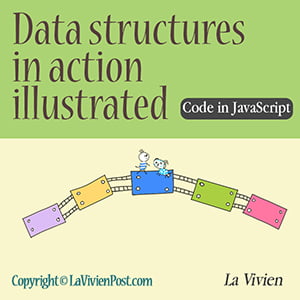 Data structures illustrated javascript book cover