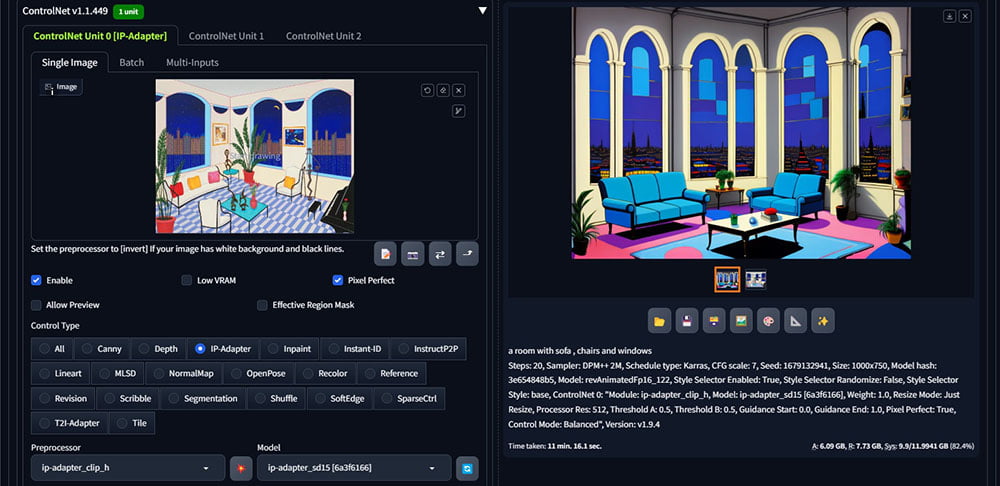 t2i sytle controlnet