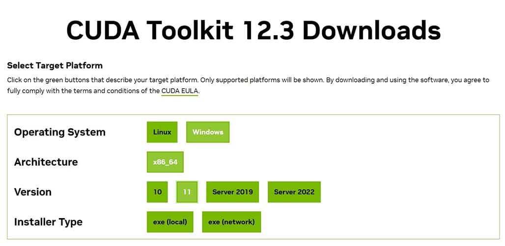 download cuda toolkit
