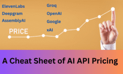 AI API pricing cheatsheet